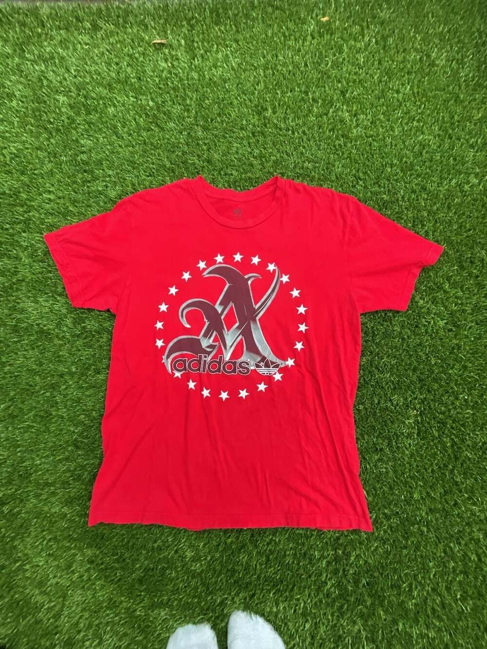Adidas Originals Graphic Star Logo Crew Neck T-Shirt